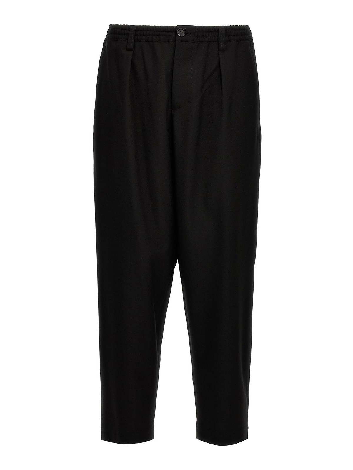 Tropical Wool Crop Pants