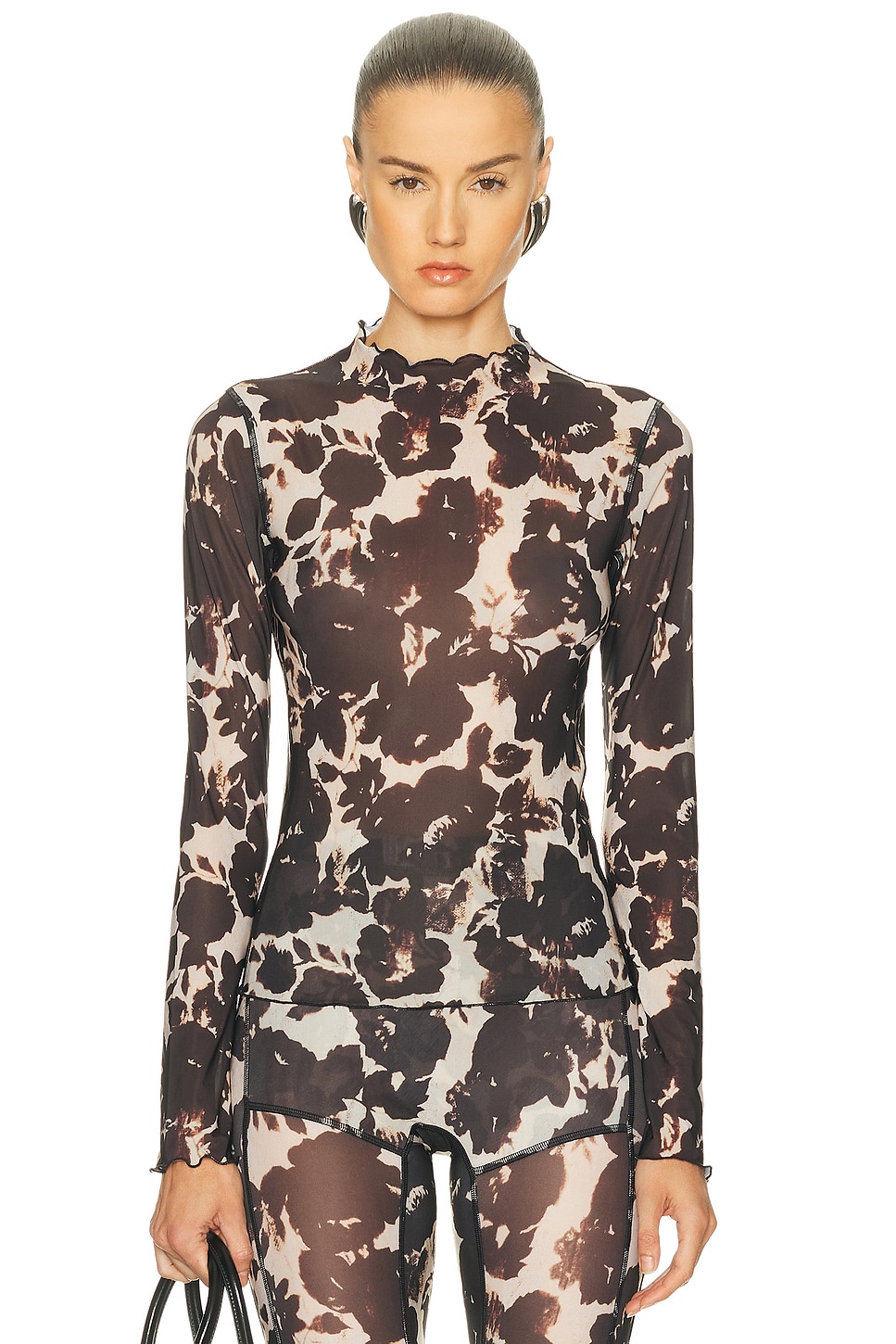 KNWLS Halcyon Top in Rose.  S also in L