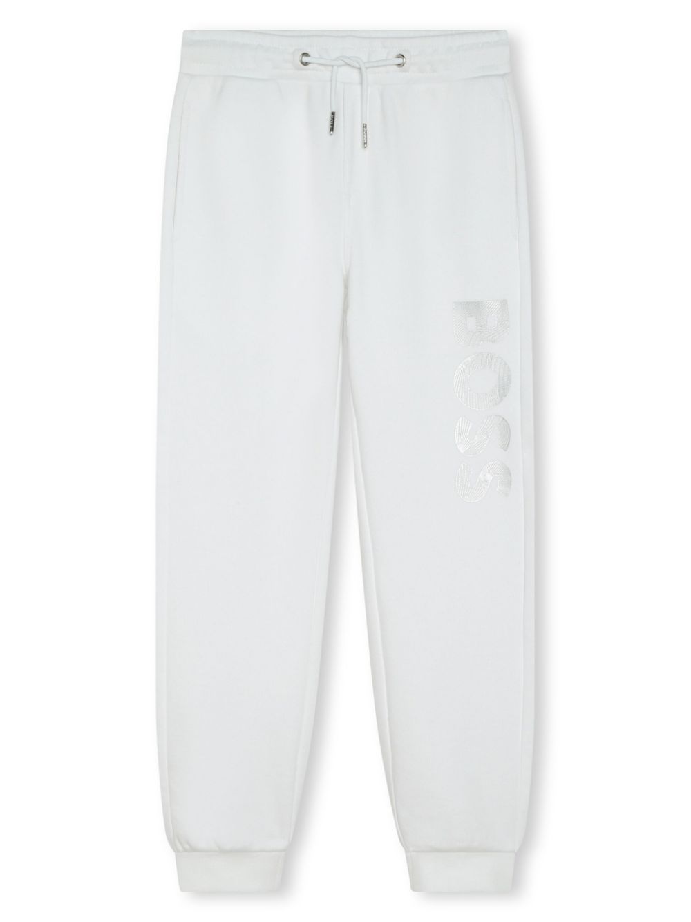 Logo-print track pants - White