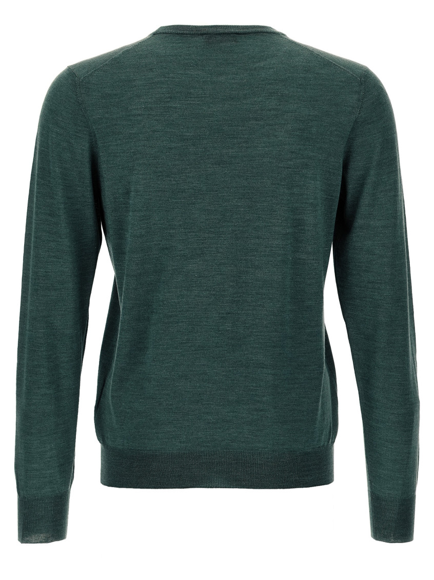 Green Crew-Neck Sweater