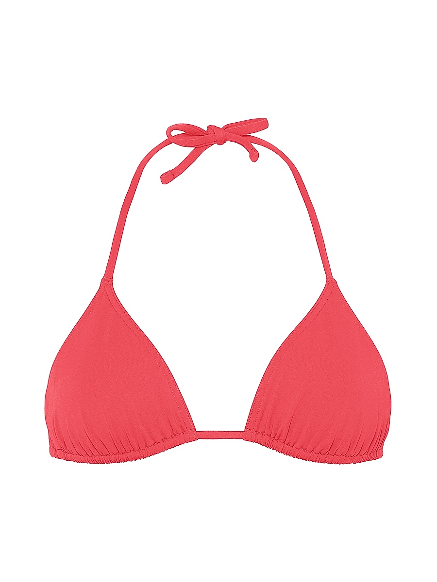 Women's Mouna Triangle Bikini Top - Corail
