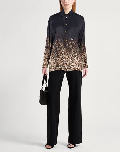 Woman Shirt Black Size 6 Viscose
