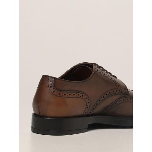Brogue Shoes Men colour Walnut