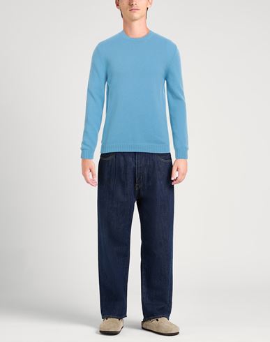Man Sweater Light blue