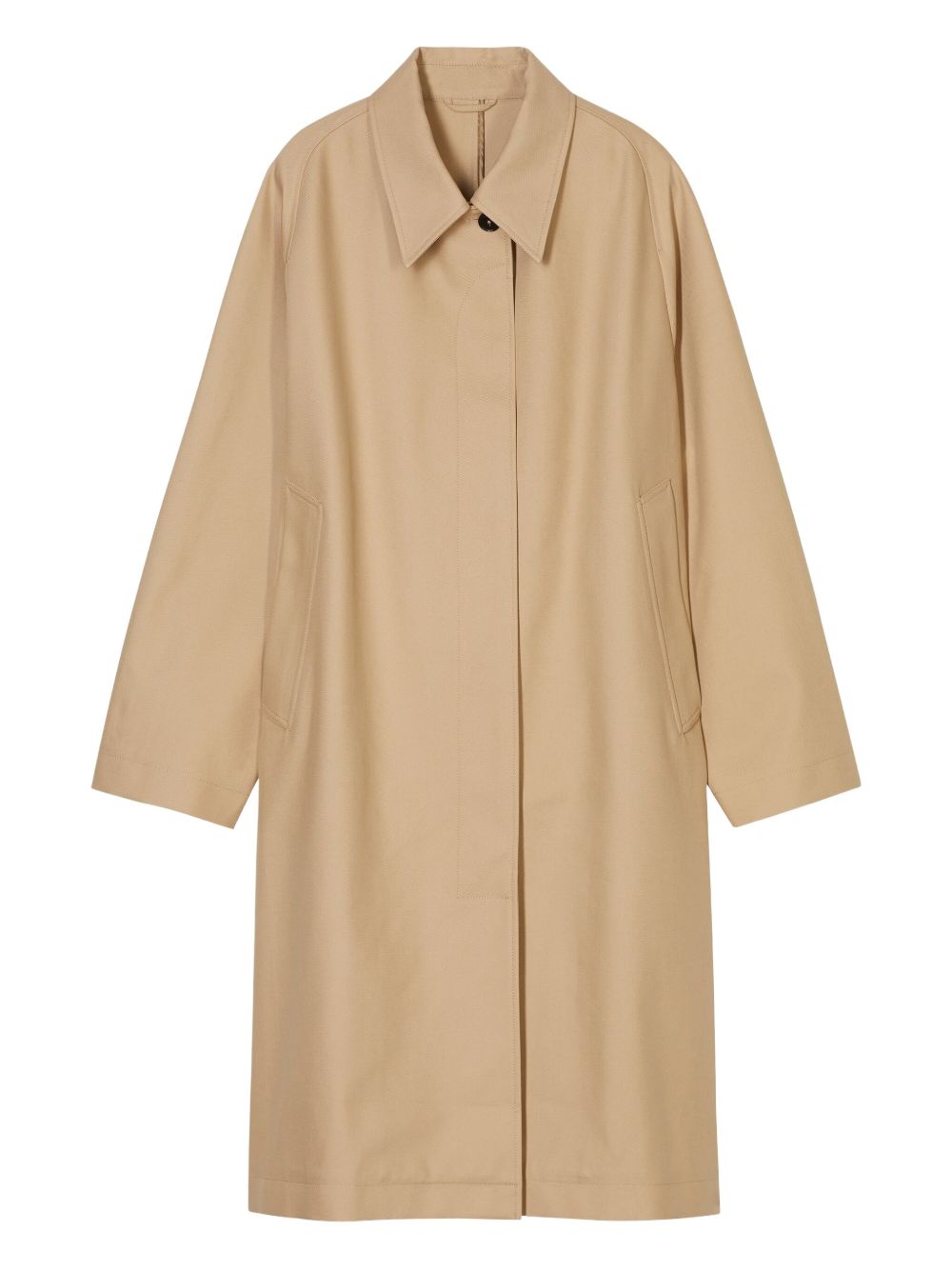 Cotton trench coat - Neutrals