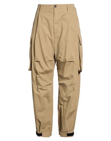 Icon Woman Pants Camel Size 2 Cotton