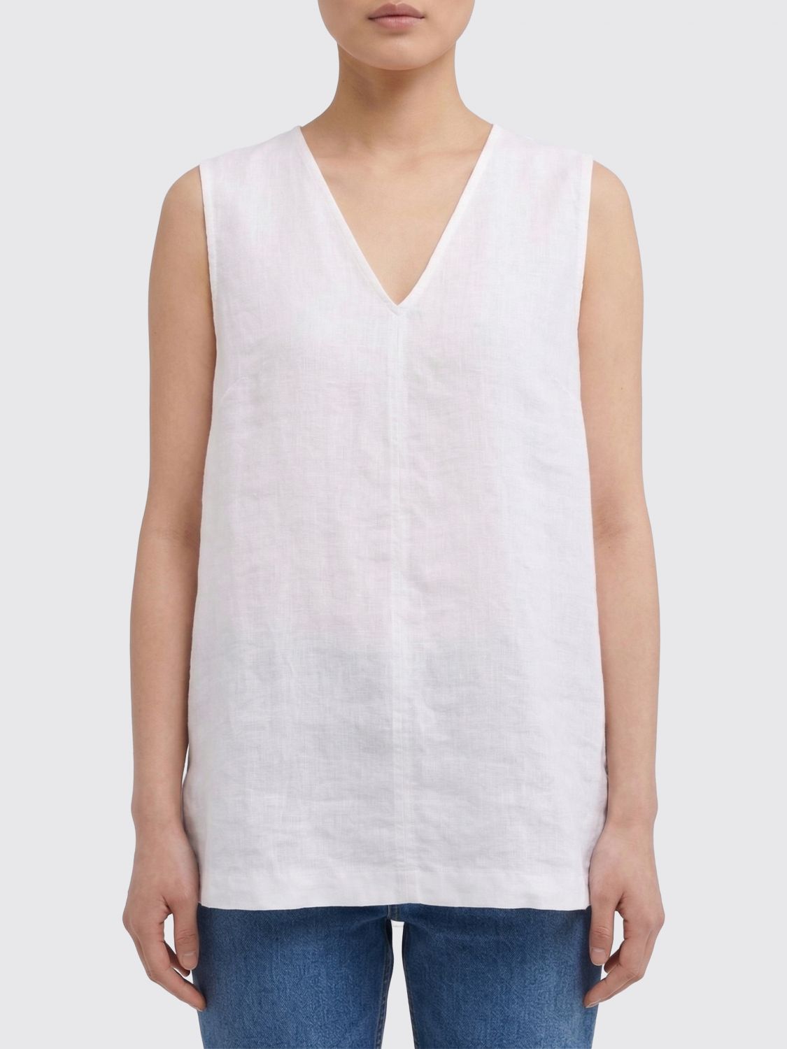 Top Woman color White