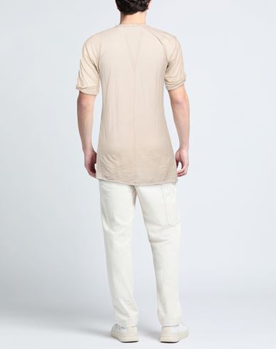 Man T-shirt Beige