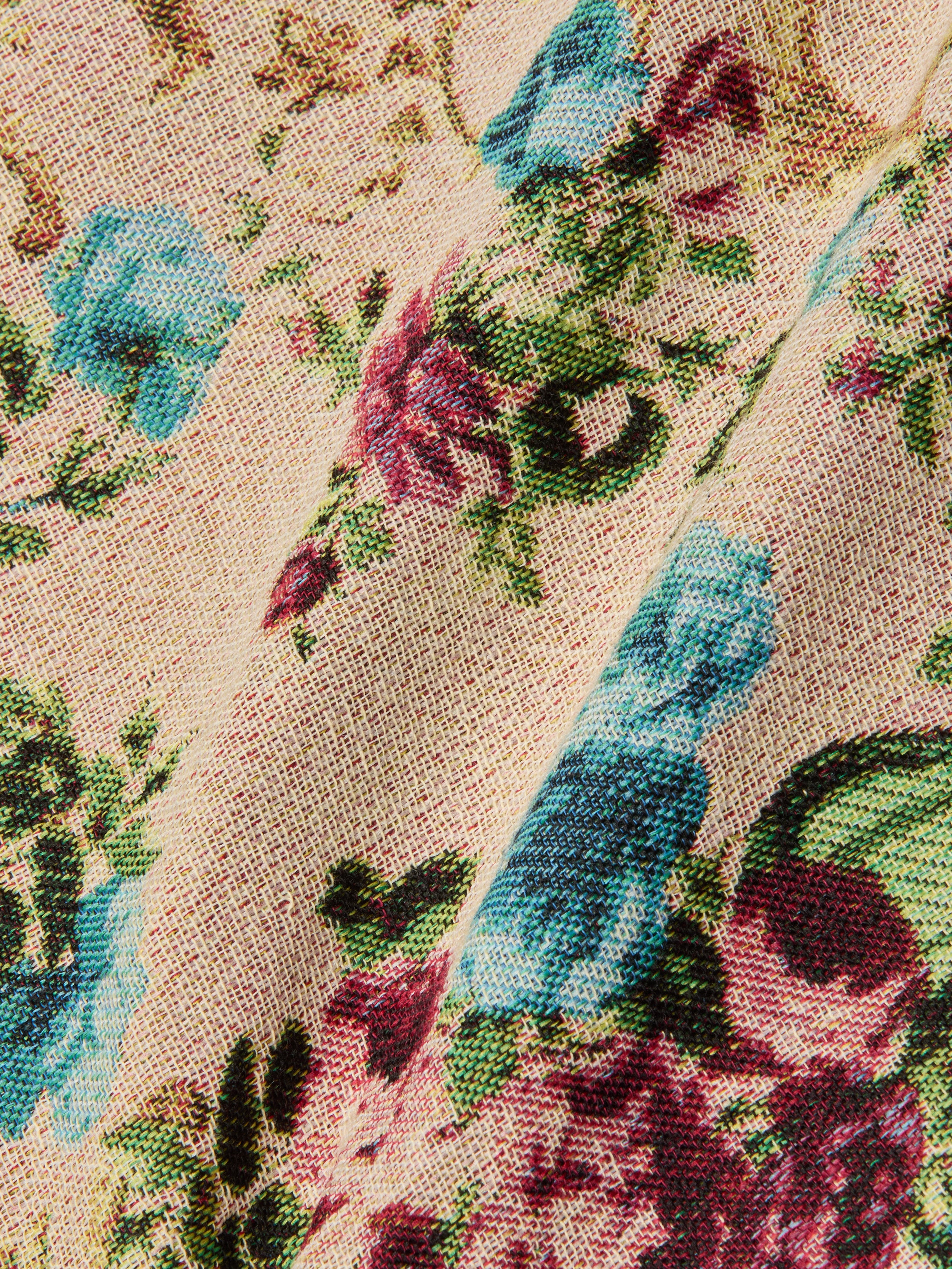 Marseille Mini Skirt In Multi Floral Tapestry