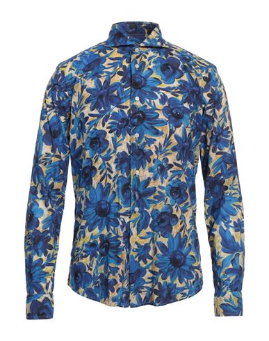 Natural Low Impact Man Shirt Blue Size 15 ¾ Cotton