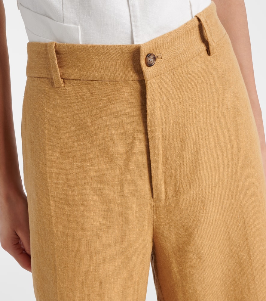 Linen shorts