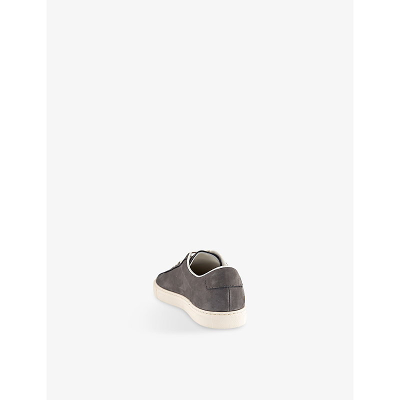Mens Tennis Leather Trainers