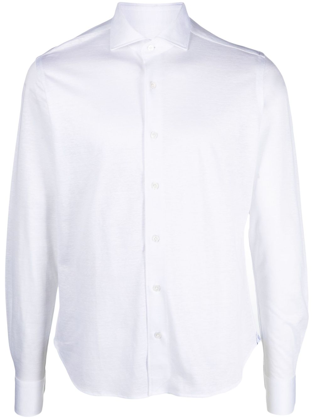 Long-sleeve button-up shirt - White