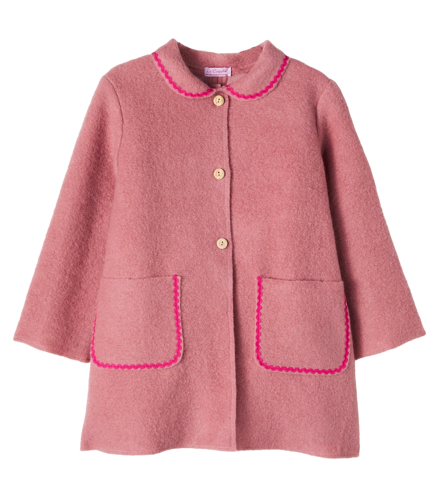 Henrietta wool-blend coat