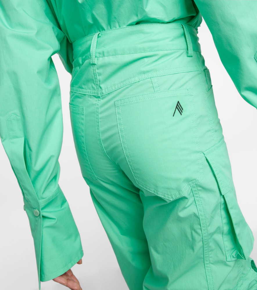 Fern cotton canvas cargo pants
