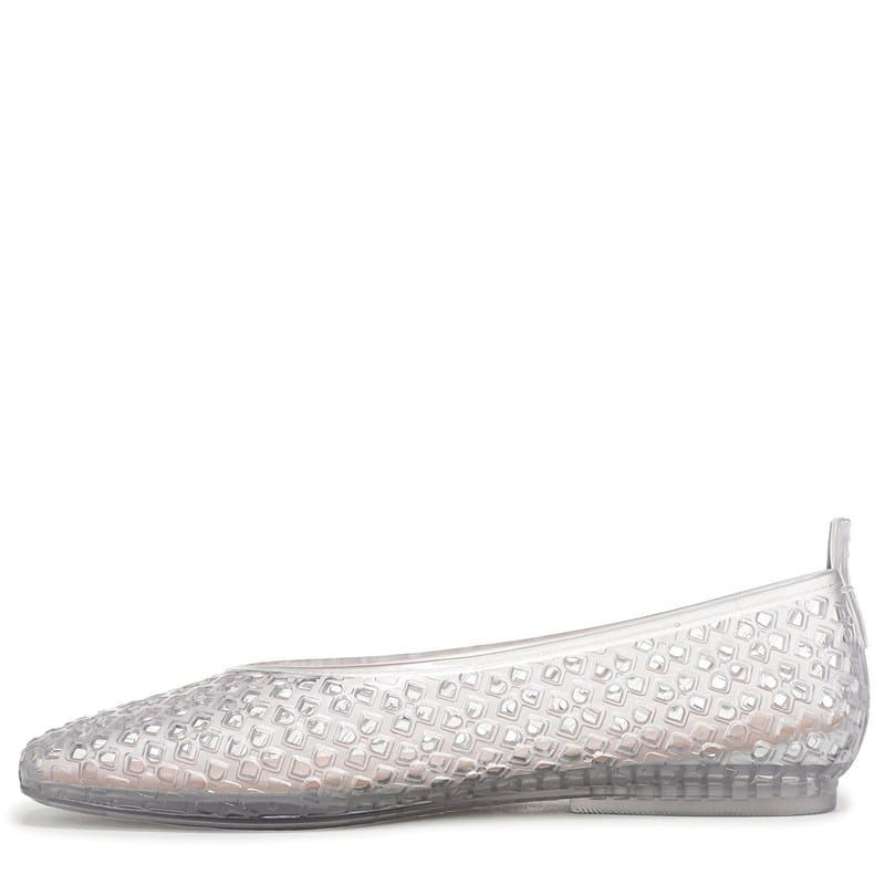 Women's Carla-Jelly Ballet Flat Shoes (Clear Jelly)