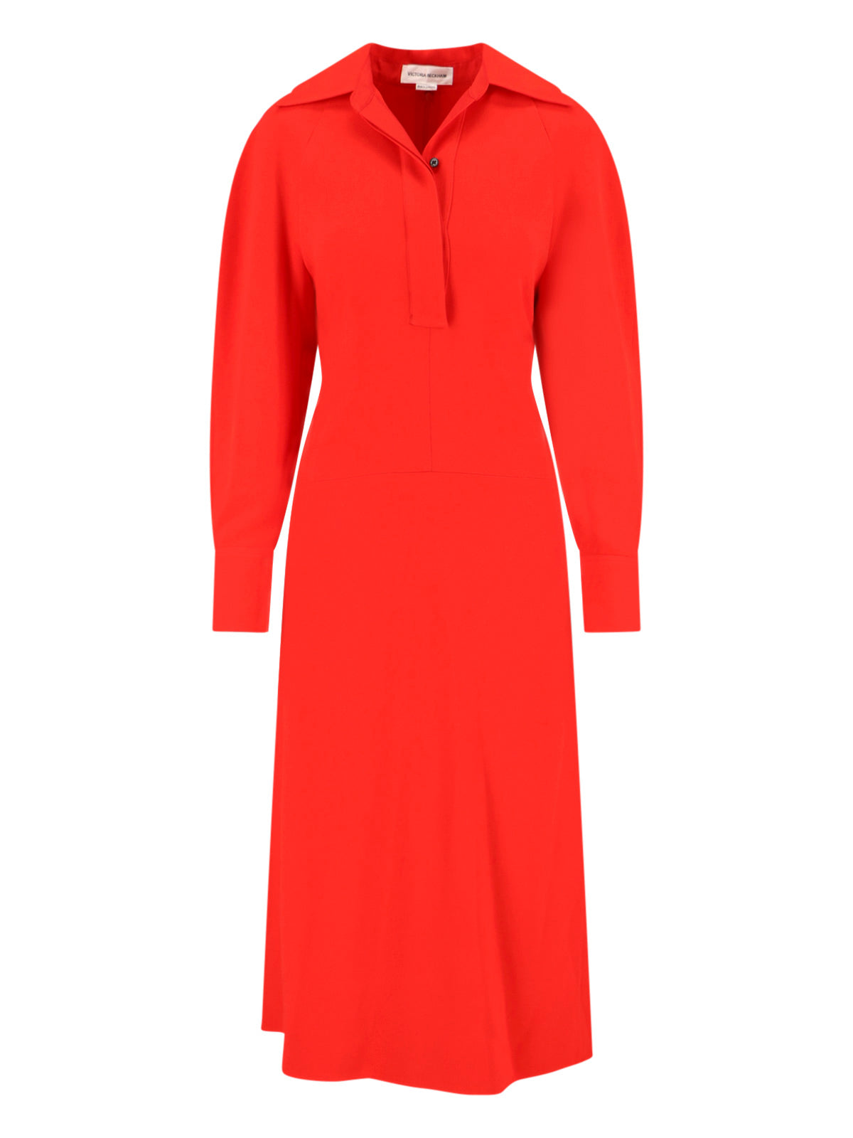 Sculpted Satin-Blend Midi Dress