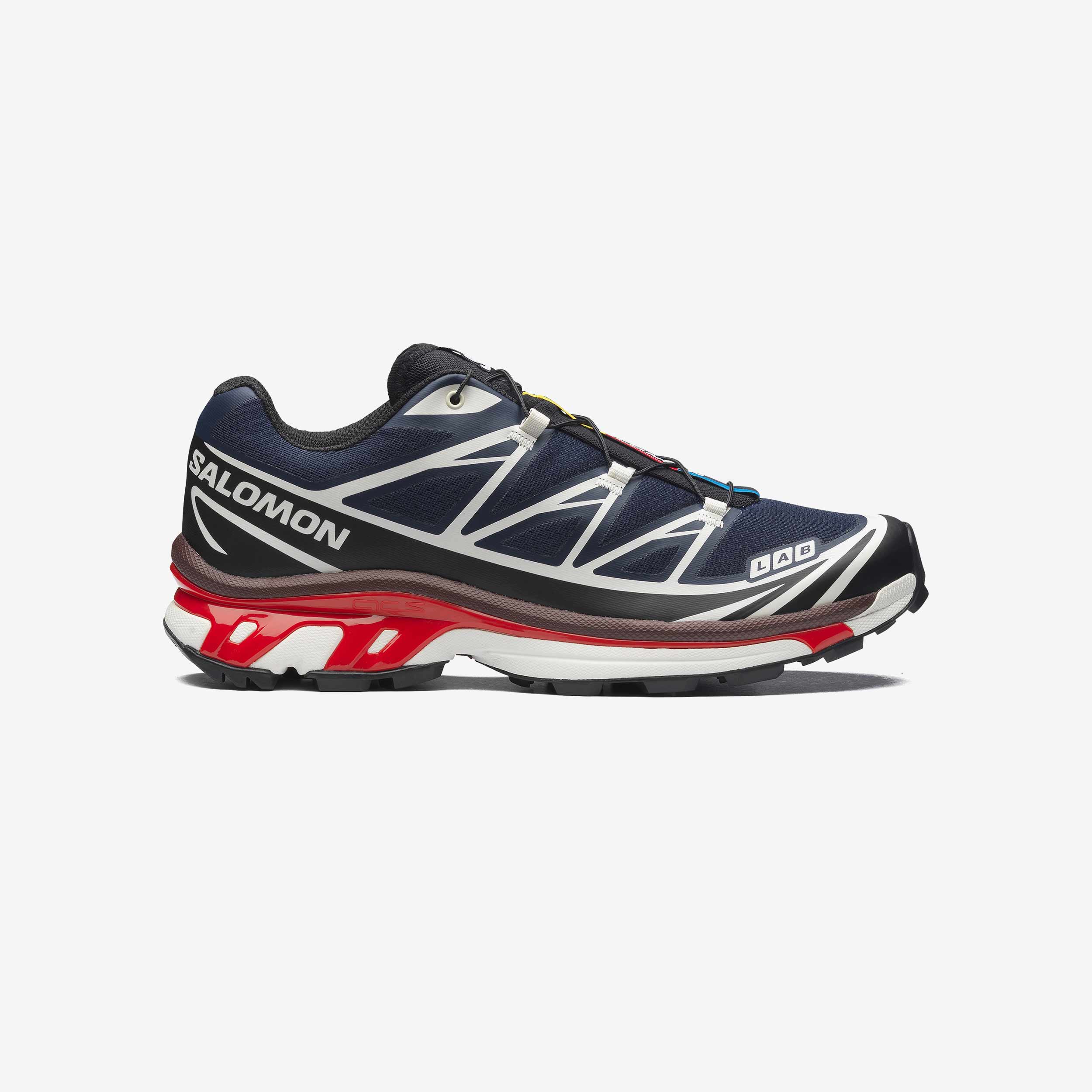 SALOMON XT-6 - Maritime Blue/Black/Fiery Red - unisex