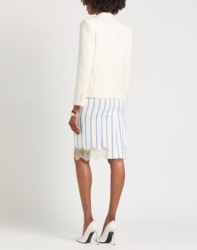 Woman Blazer Ivory Size 4 Virgin Wool, Polyester, Acrylic, Polyamide, Viscose