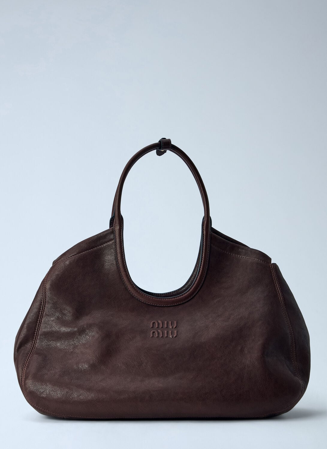 Ivy Nappa Leather Shopping Bag