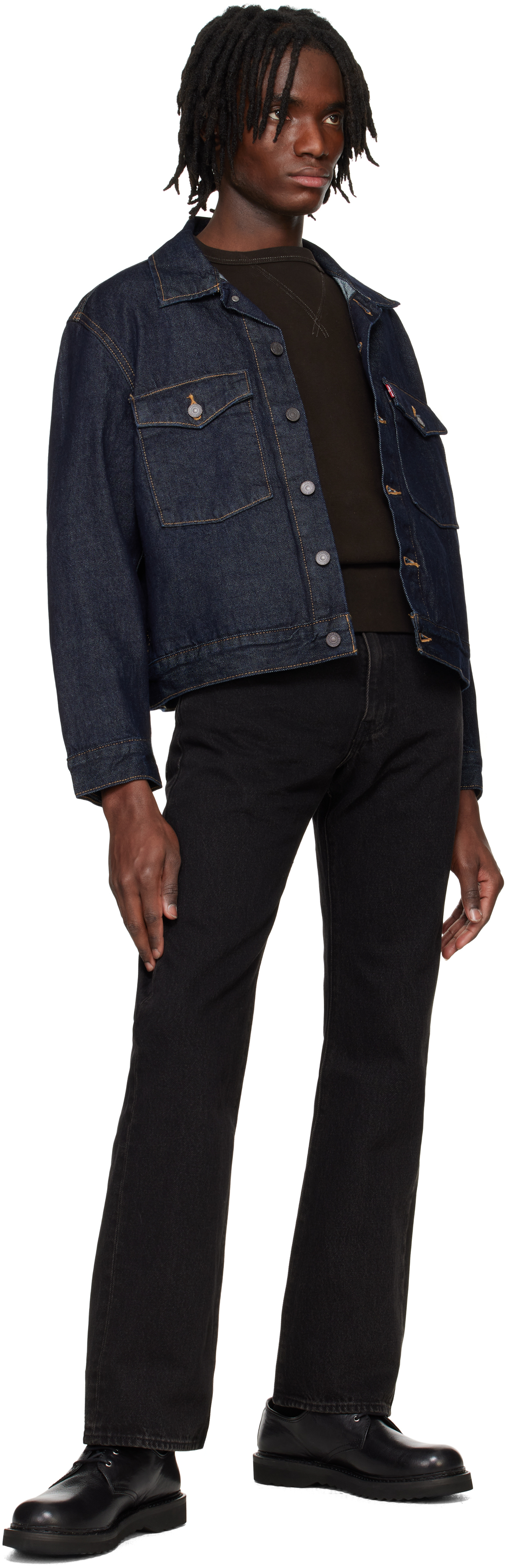 Levi's Navy Embarcadero Station Denim Jacket