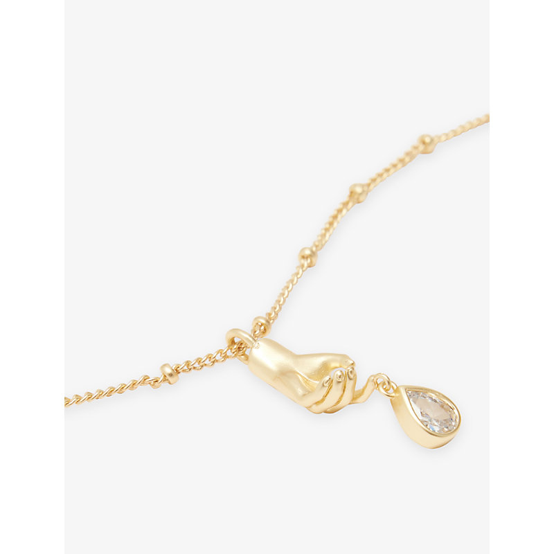 Womens Paloma Metal Pendant Necklace