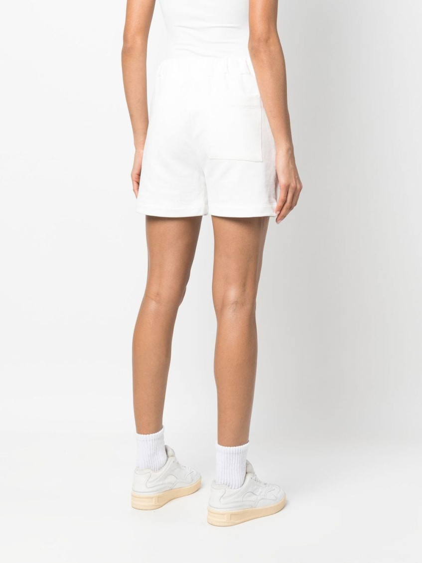 - Smiley Logo Cotton Shorts
