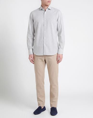 Man Shirt White Size 16 Cotton