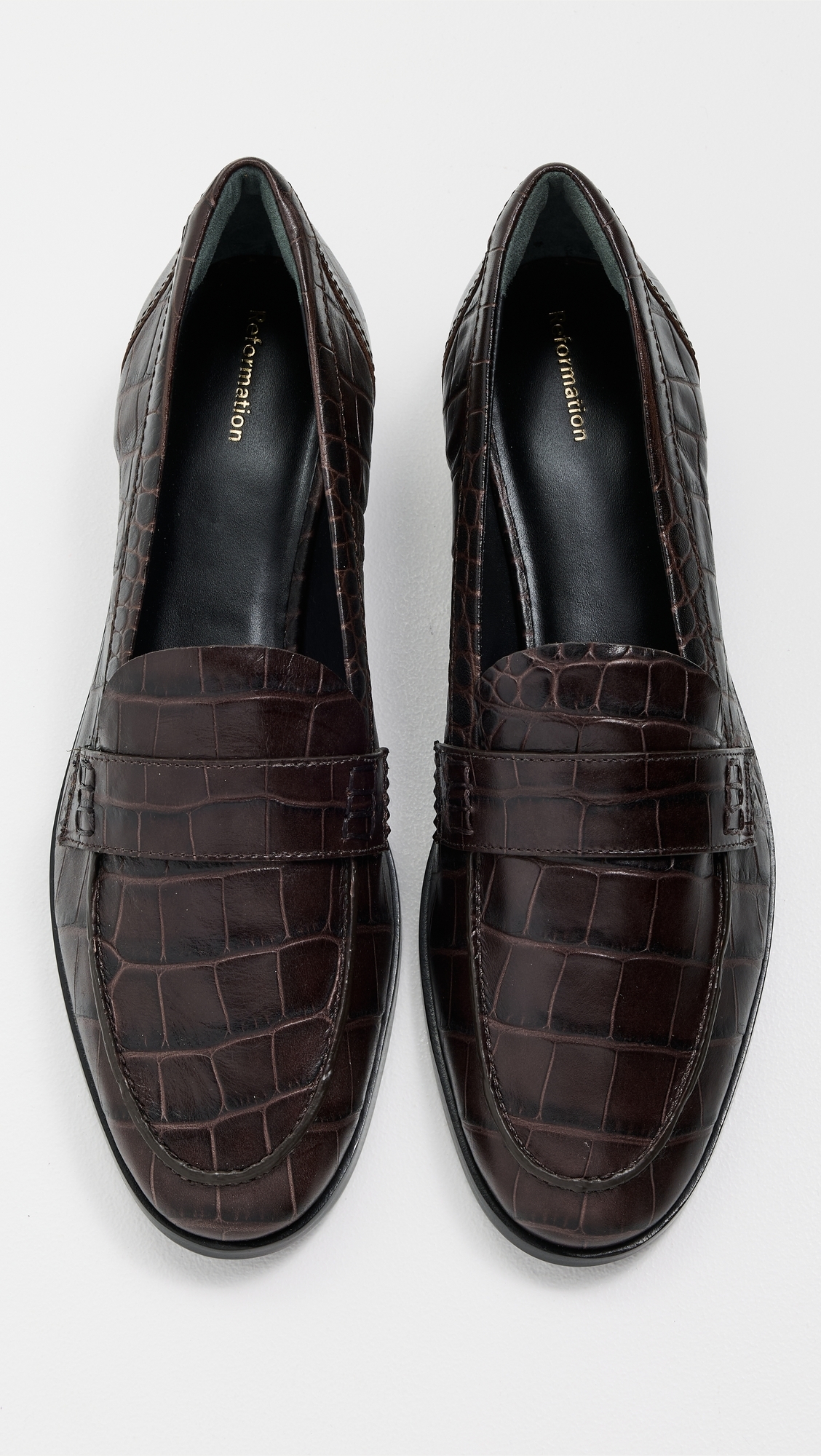 Kaylee Loafers Dark Chocolate Croc