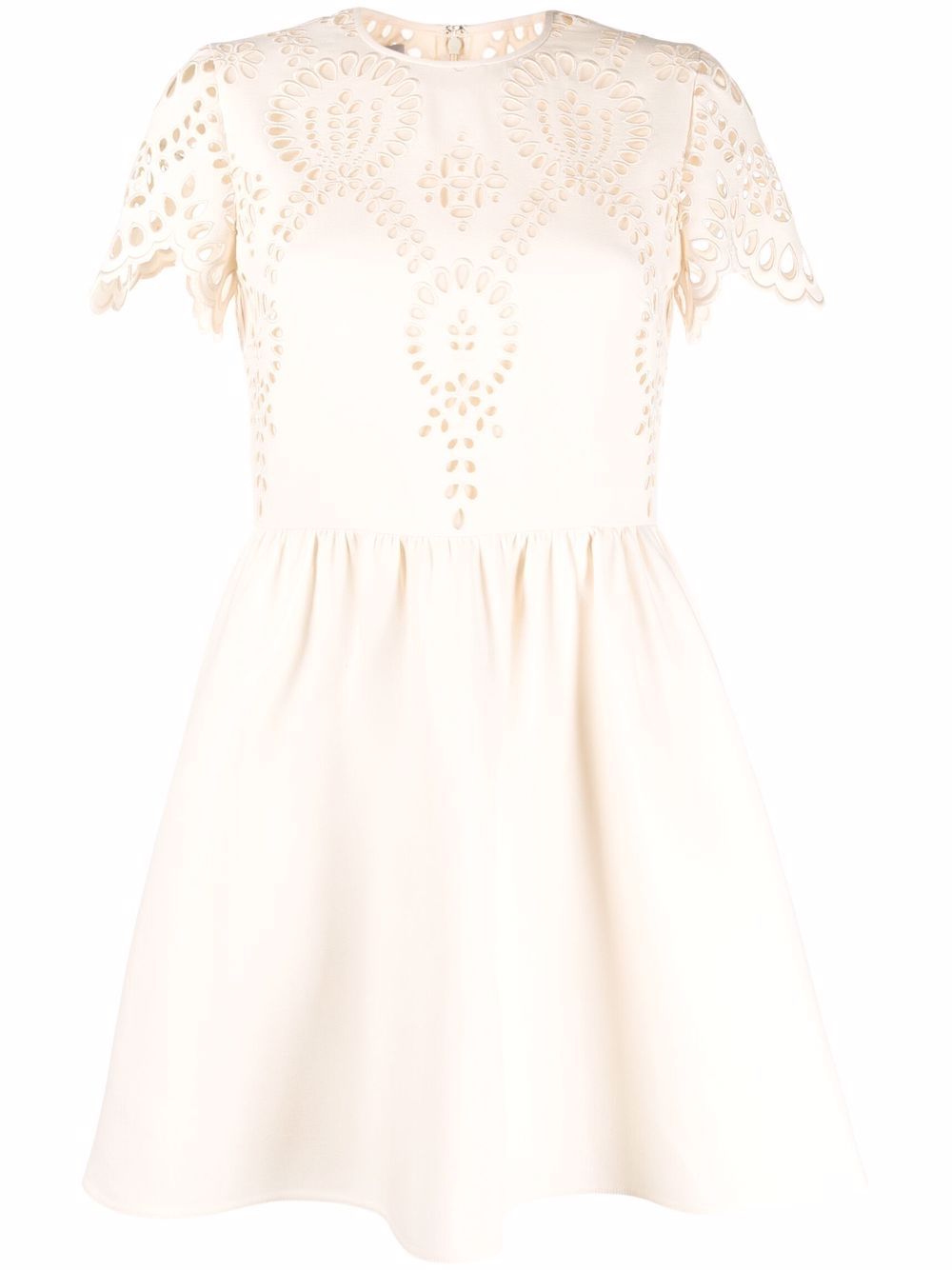 Broderie anglaise dress - Neutrals