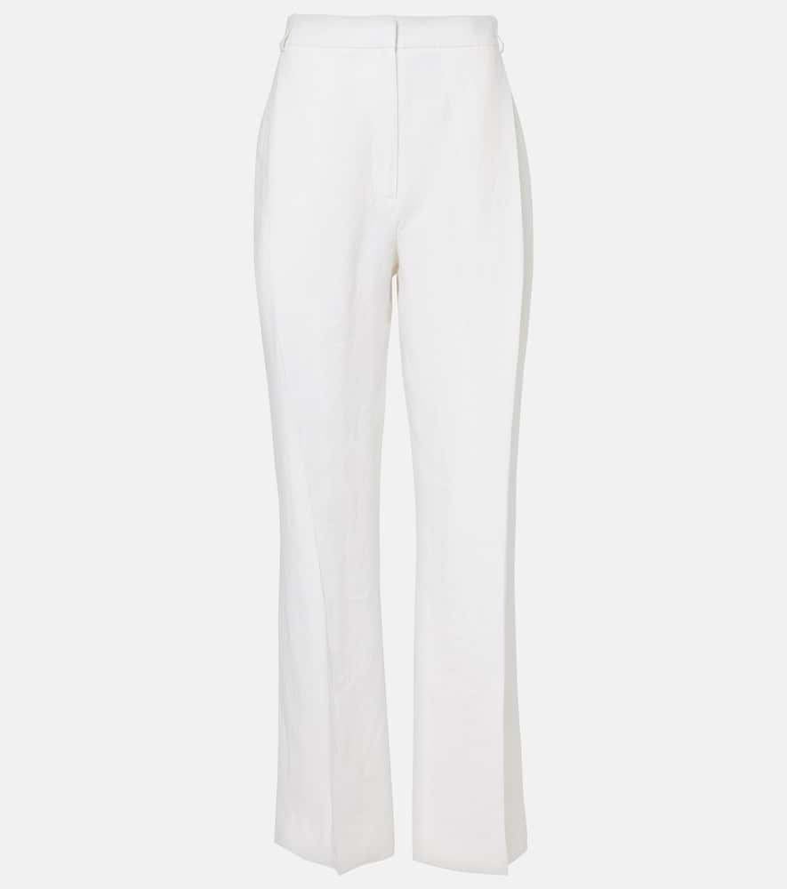 Gabrielle linen wide-leg pants