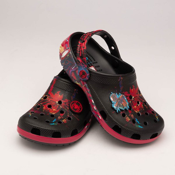 Spider-Verse Crocs Miles Morales Classic Clog - Little Kid / Big Kid - Black