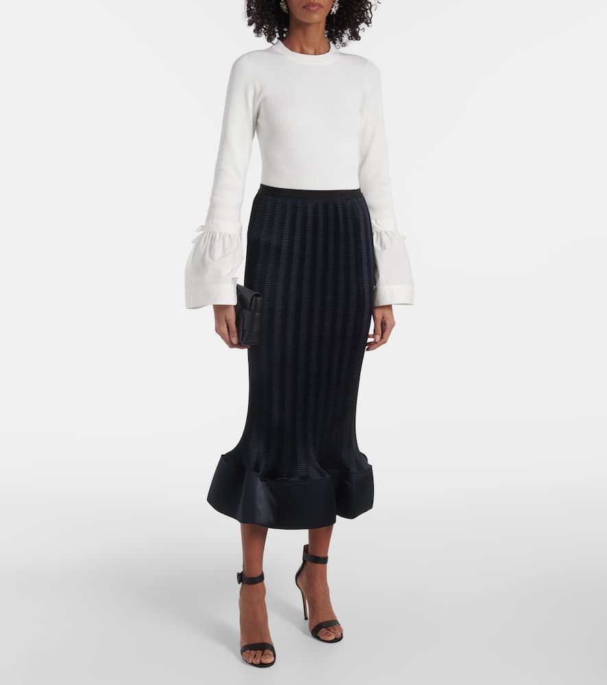 Agata ruffled top