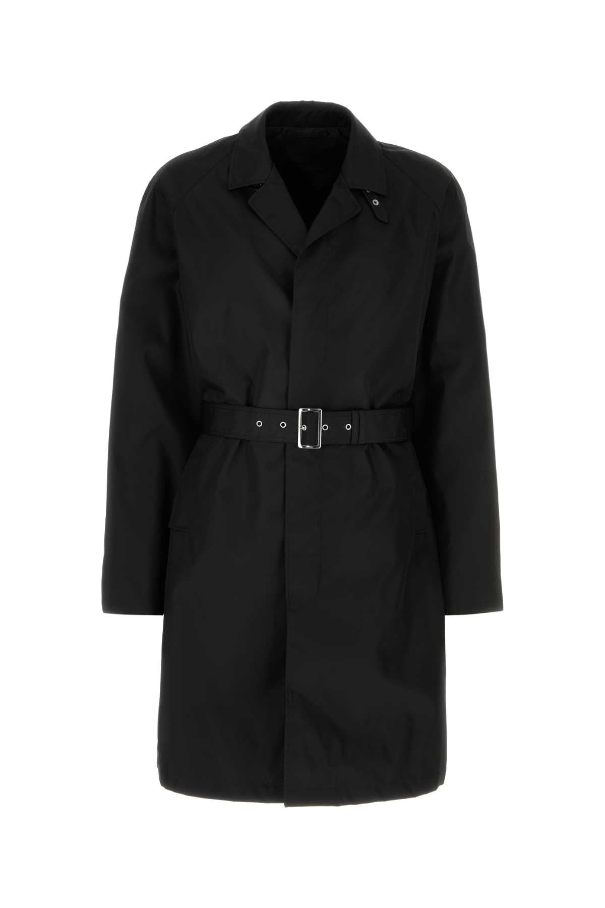 Re-Nylon Trench Coat — Black