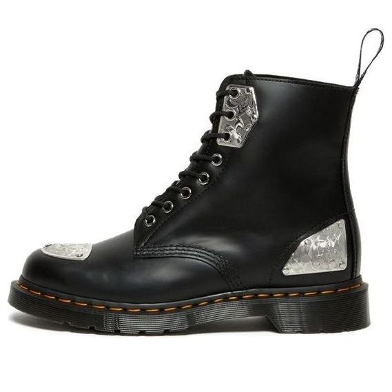 King Nerd 1460 Martin Boots Black