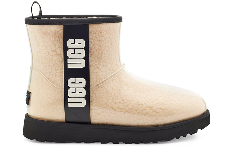 (WMNS) CLASSIC CLEAR MINI Snow boots 'Black'