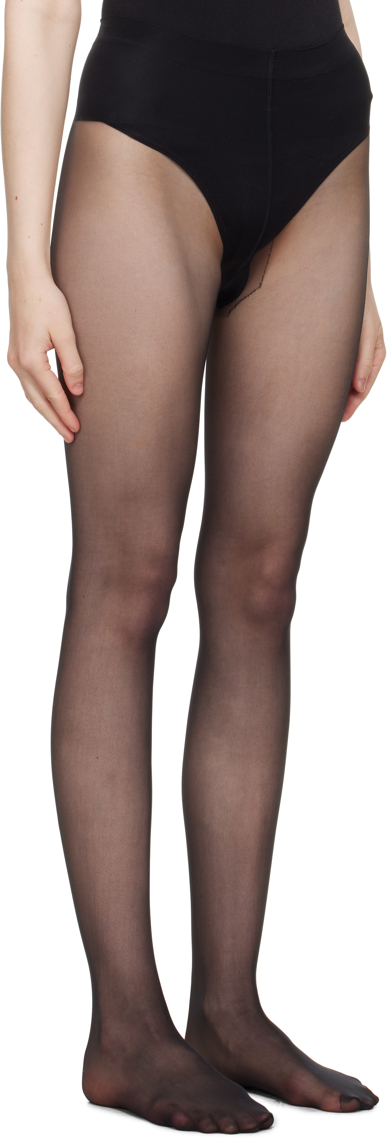 Wolford Black Individual 10 Tights