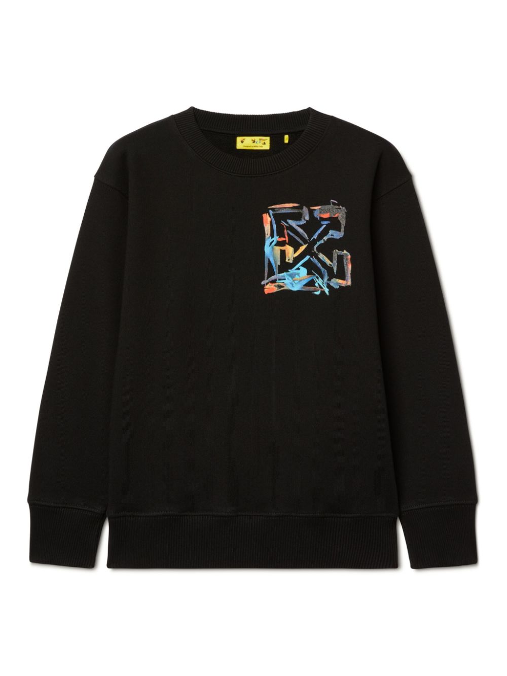 Watercolor sweatshirt - Black