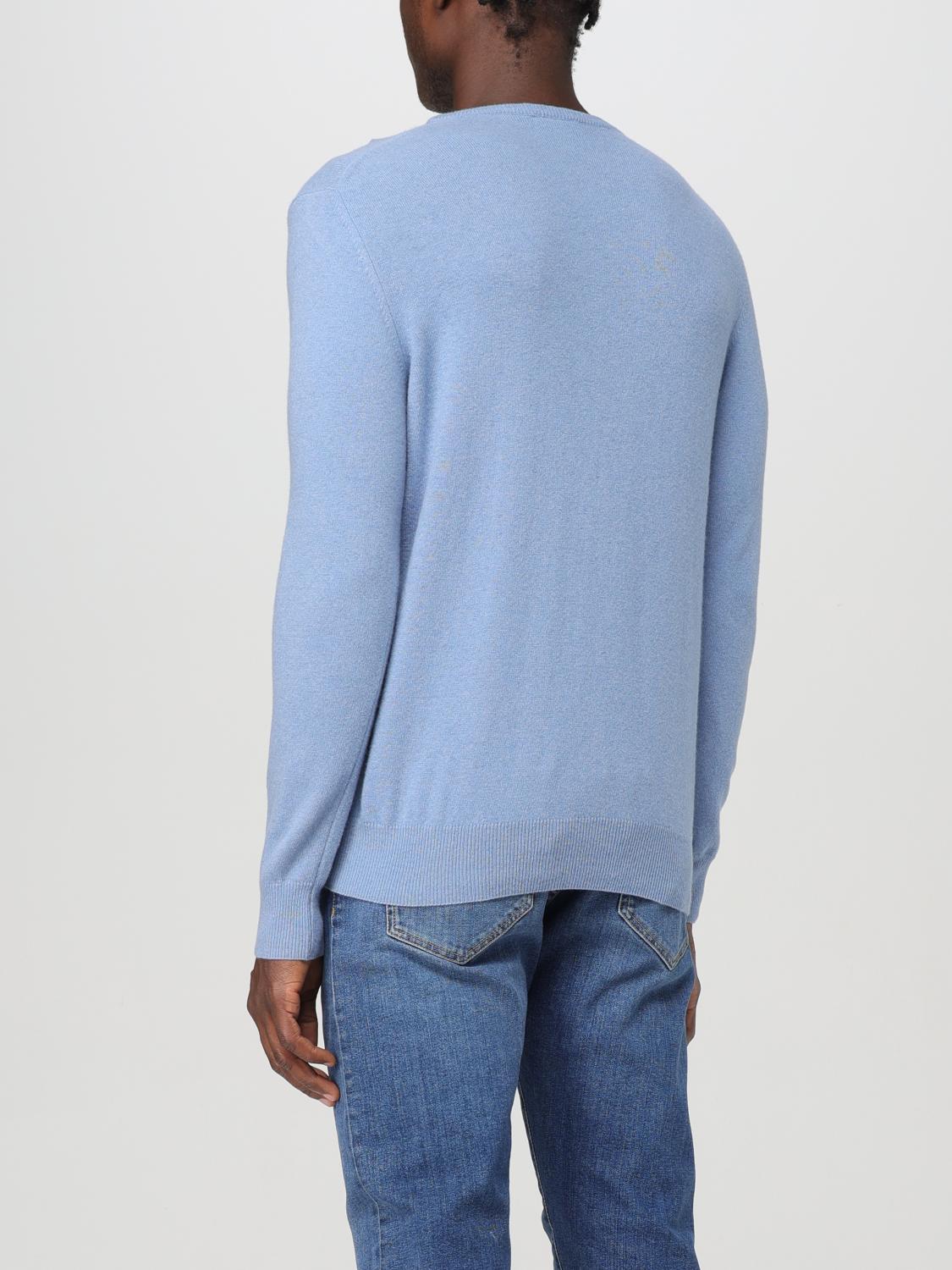 Sweater Men color Gnawed Blue