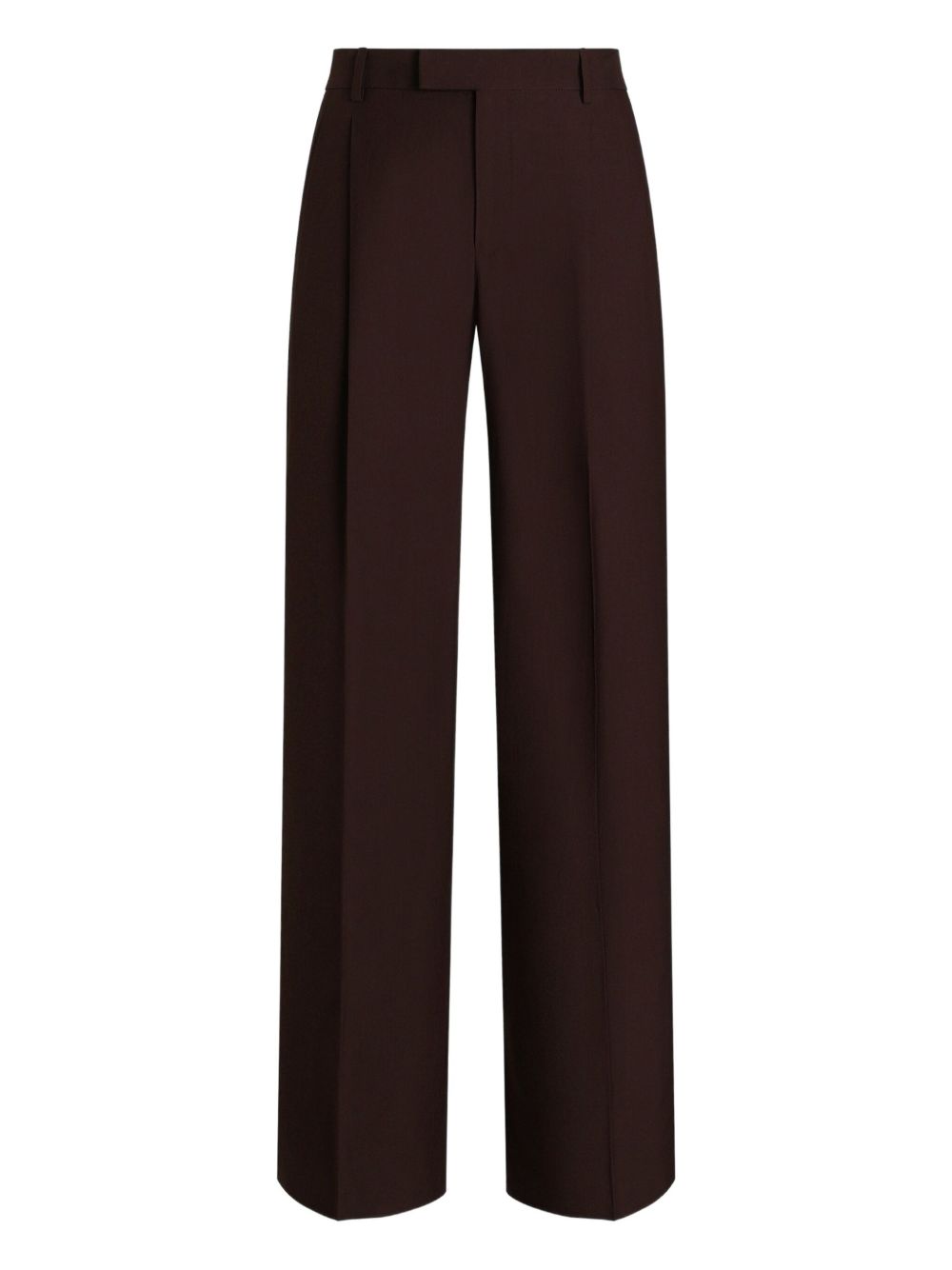 Gabardine trousers - Brown