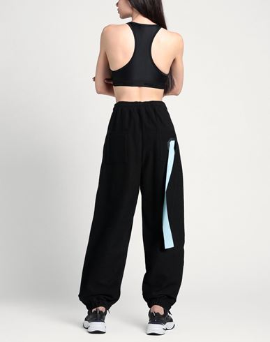 Woman Pants Black Size L Cotton