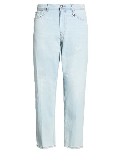 Man Jeans Blue Size 35 Cotton