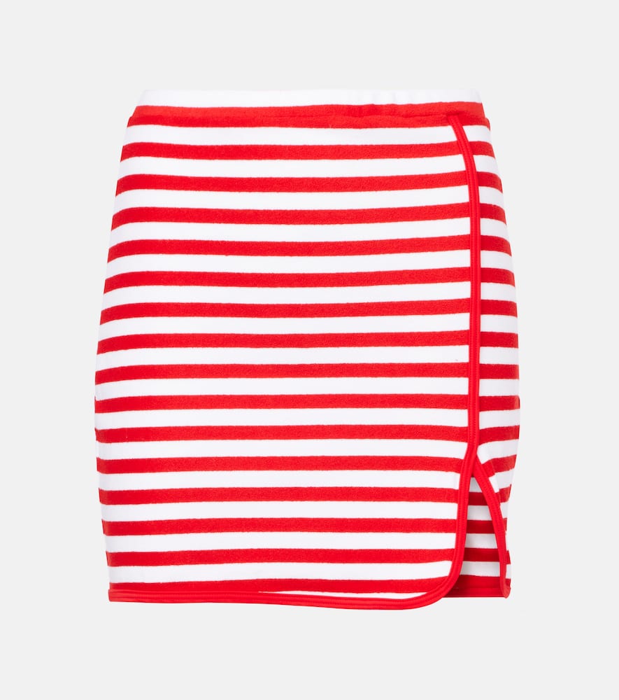 Striped miniskirt