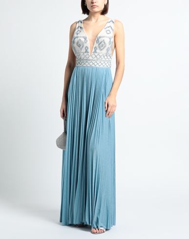 Woman Maxi dress Light blue