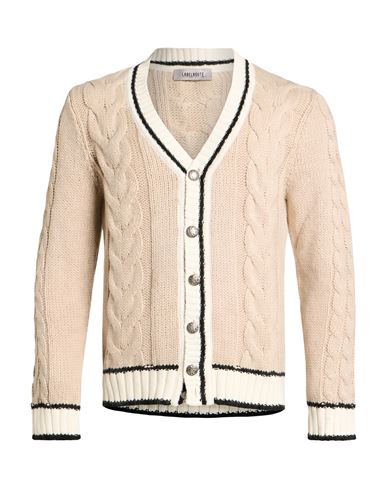Man Cardigan Beige Size S Wool, Polyacrylic, Alpaca wool, Viscose