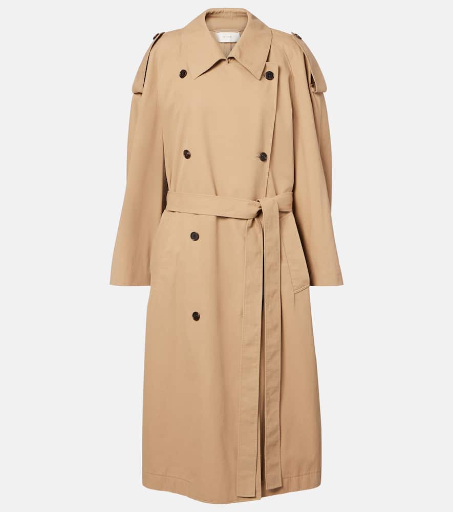 Dester cotton and cashmere trench coat