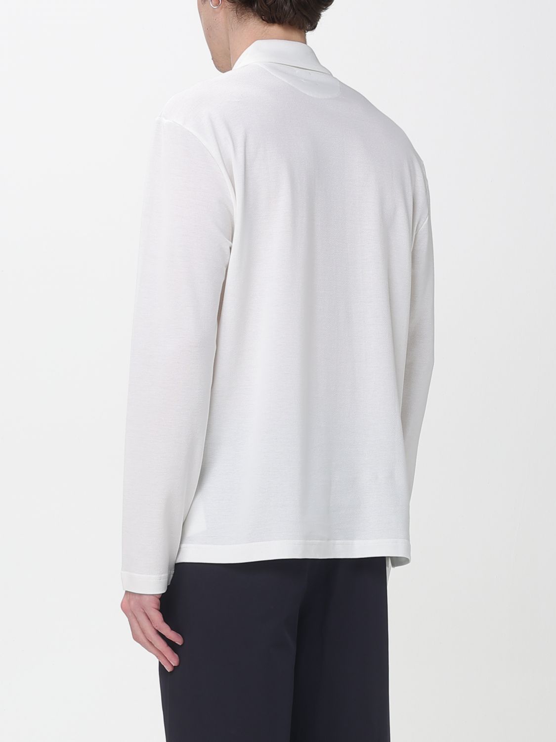 Polo Shirt Men color White
