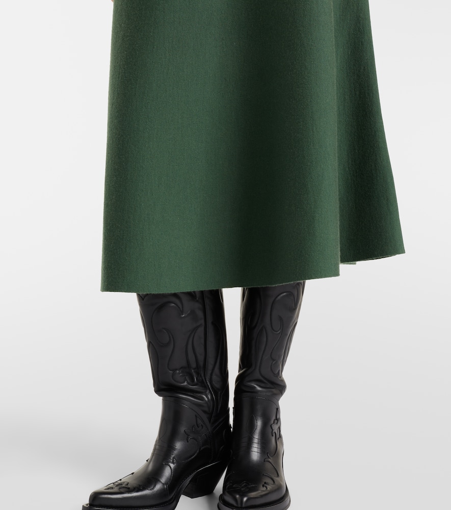 Seymore wool, cashmere, and silk midi dress