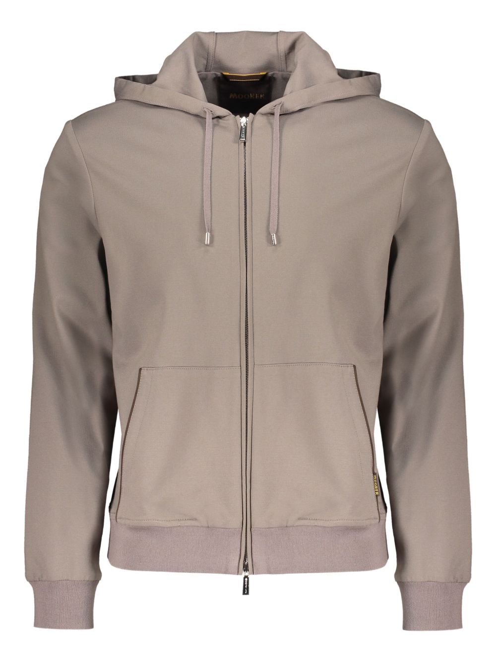 Moorer Matthew hooded jacket - Neutrals