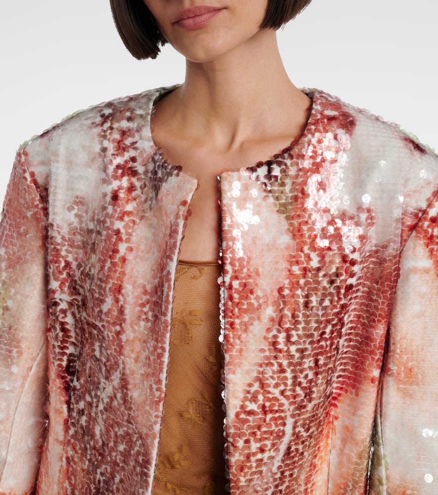 Sequined coat